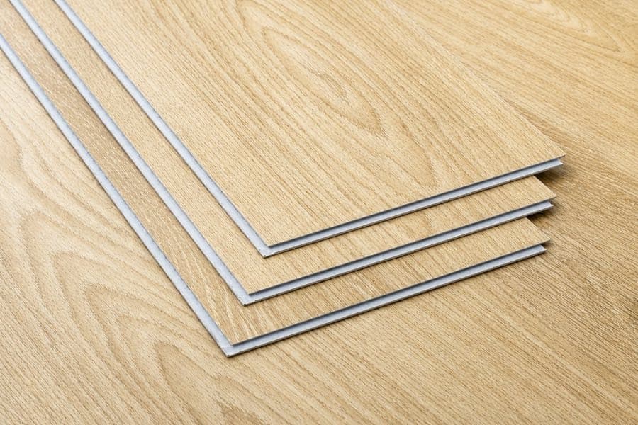 Real Enoch SPC flooring sample boards for Singapore product review