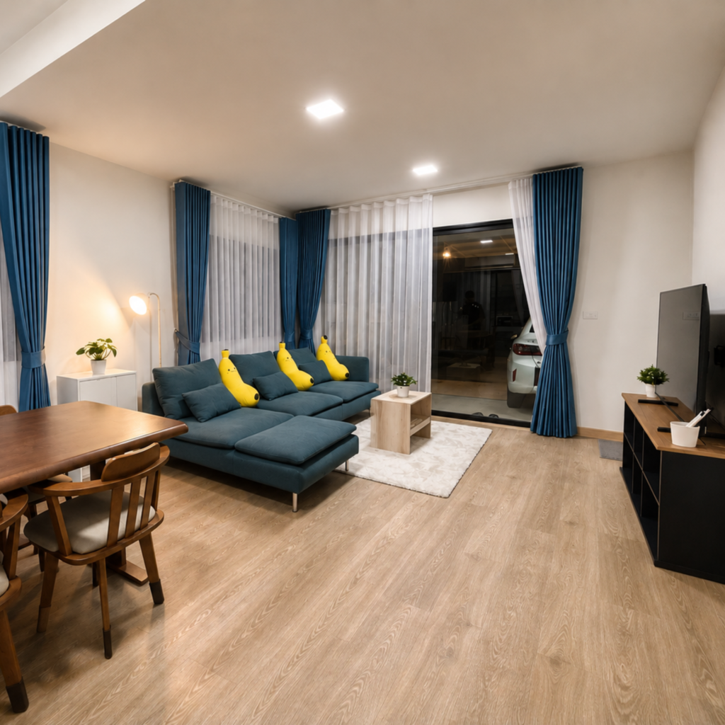 Buttered Oak YN816 Living Room